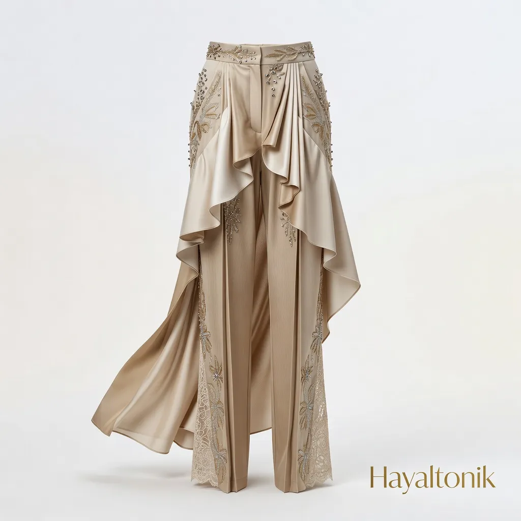 Premium Keten Pantolon