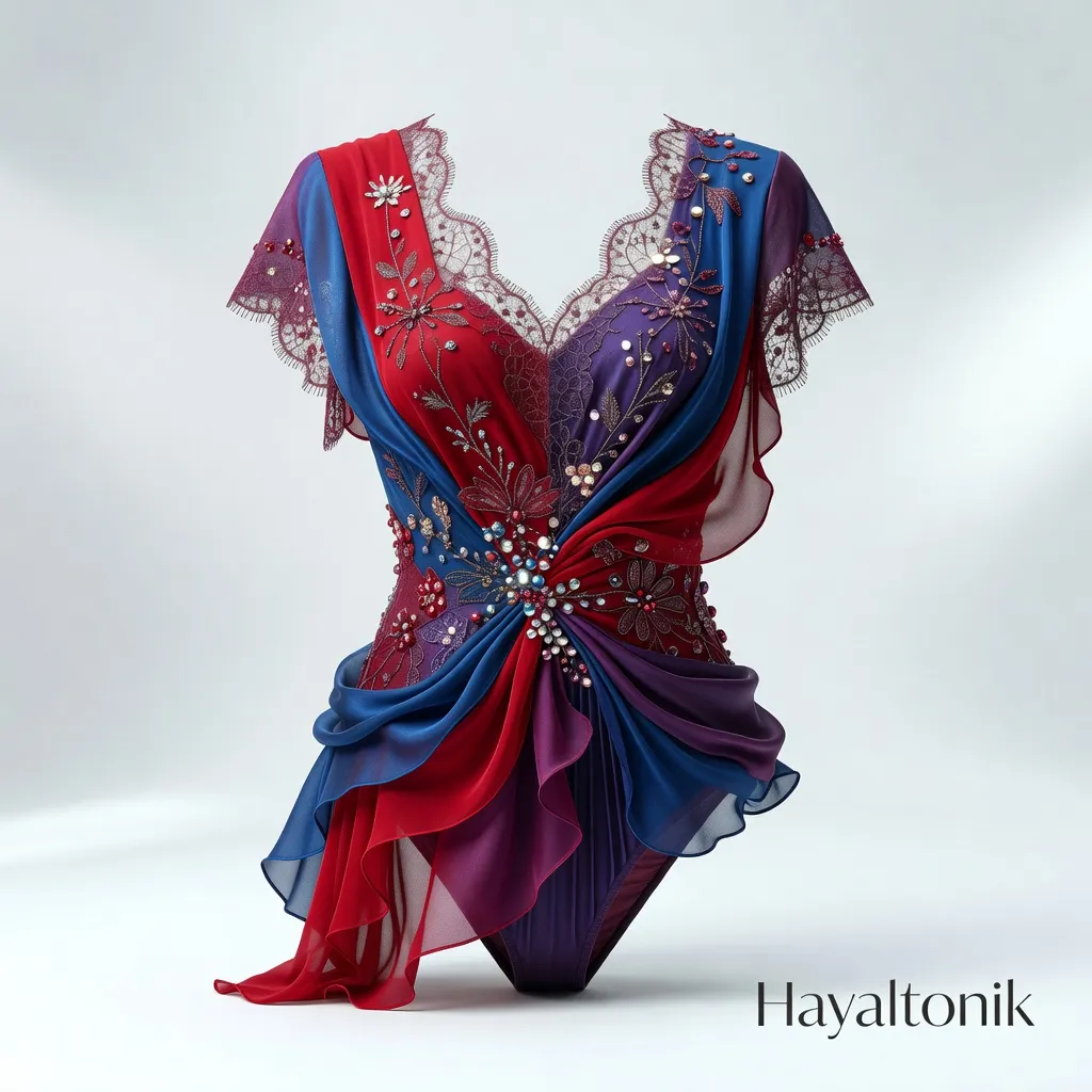 Premium Şifon Bodysuit