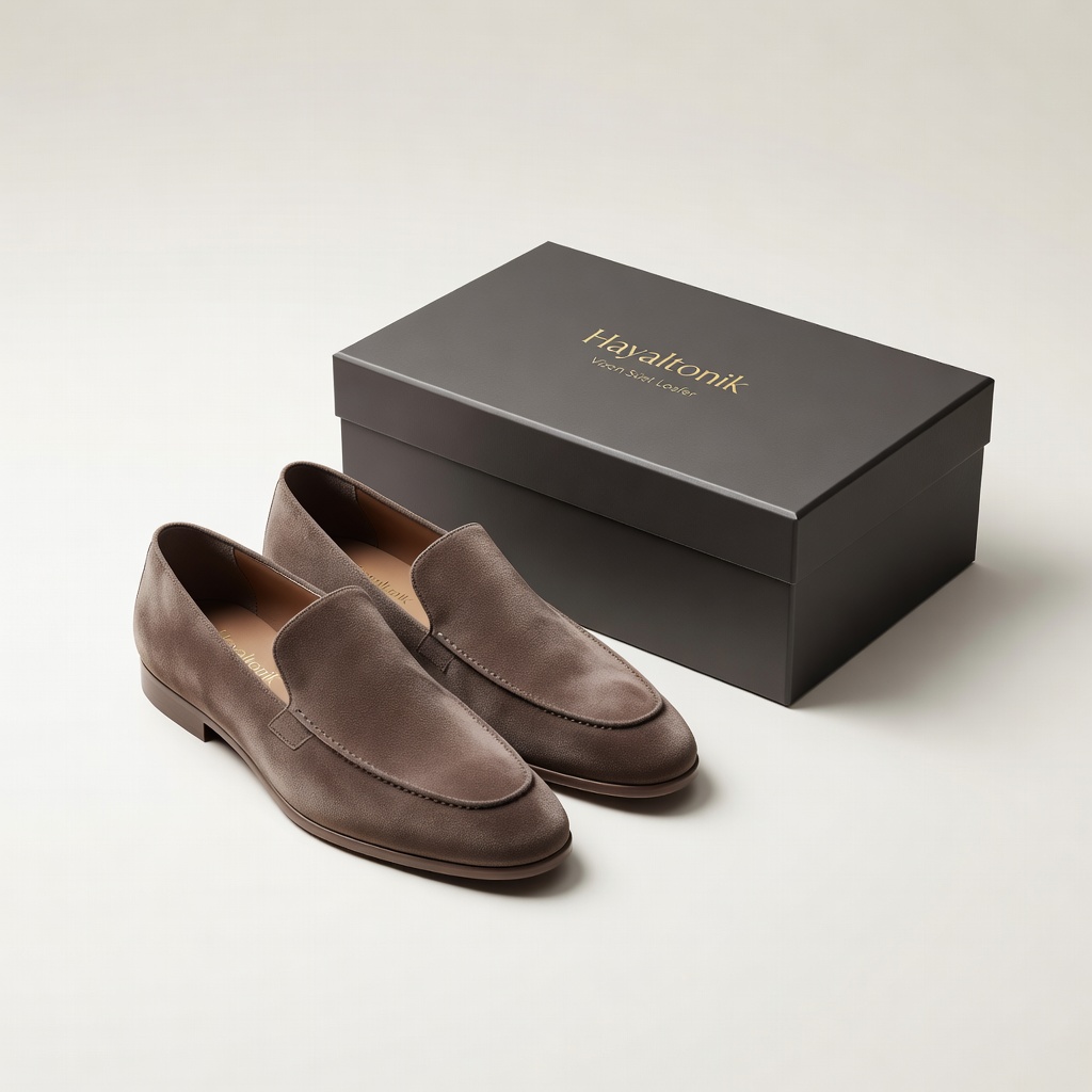 Vizon Süet Loafer