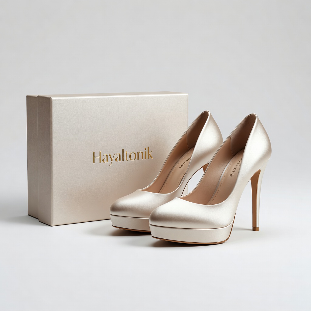 Zarif Saten Platform Stiletto