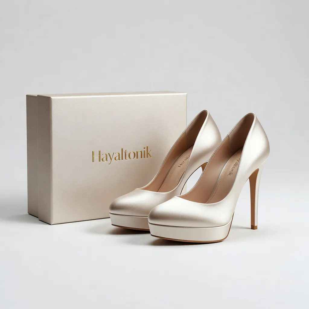 Zarif Saten Platform Stiletto
