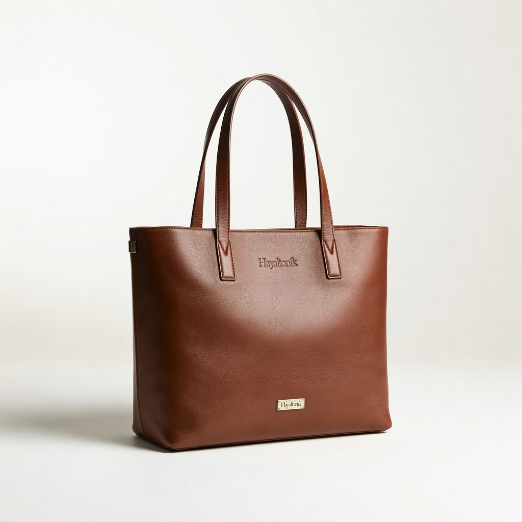 Vintage Napa Deri Tote Çanta
