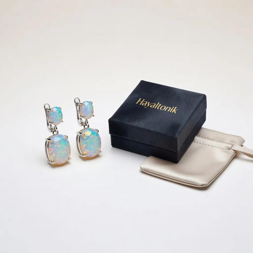 Opal Zarafeti Küpe
