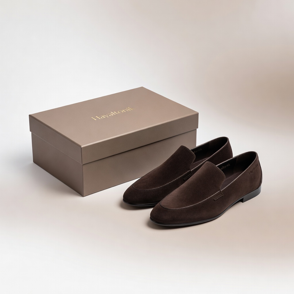 Şık Nubuk Loafer